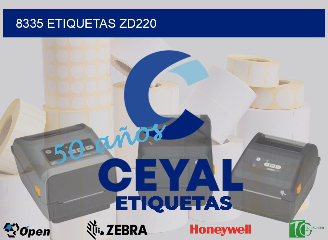 8335 ETIQUETAS ZD220