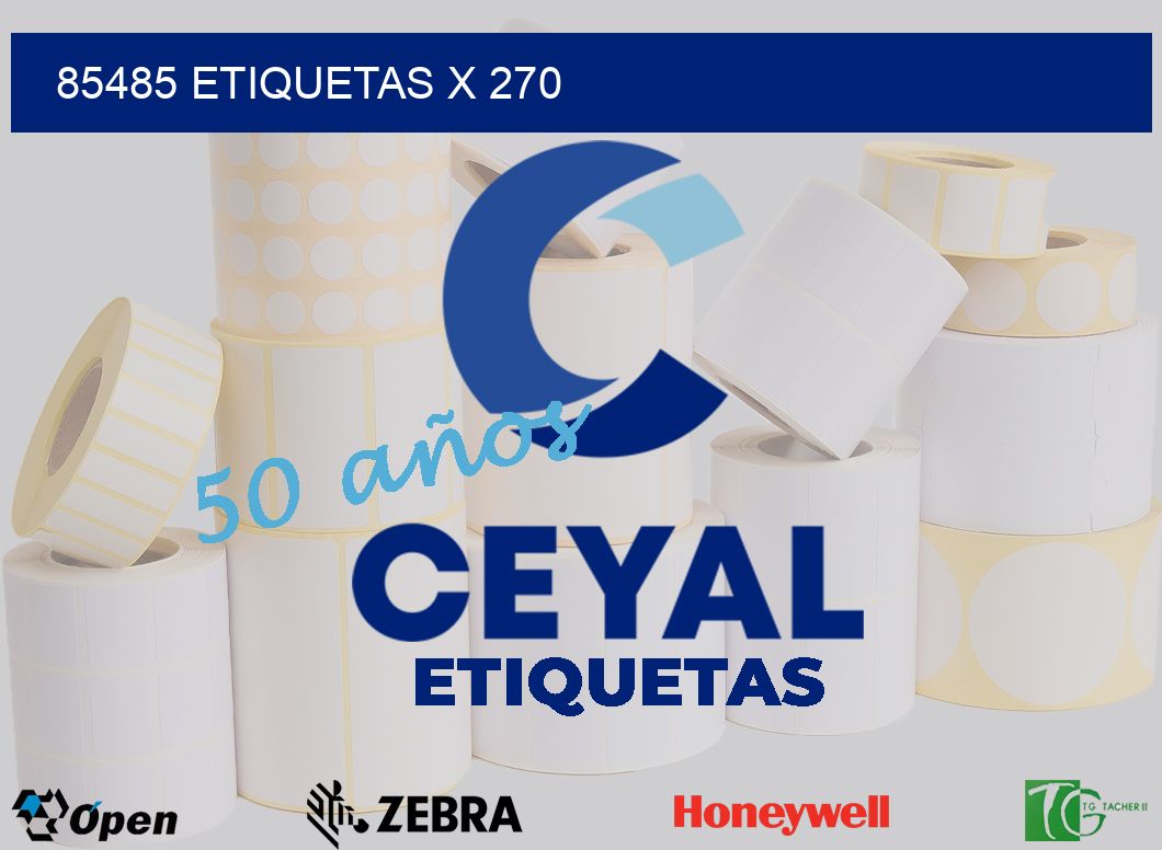 85485 Etiquetas x 270