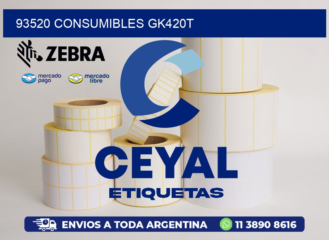 93520 CONSUMIBLES GK420T
