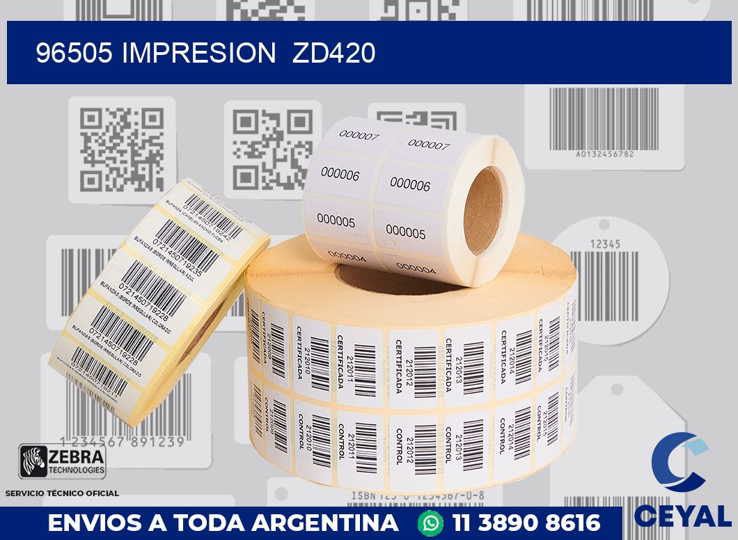 96505 impresion  zd420