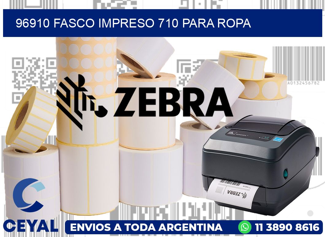 96910 FASCO IMPRESO 710 PARA ROPA