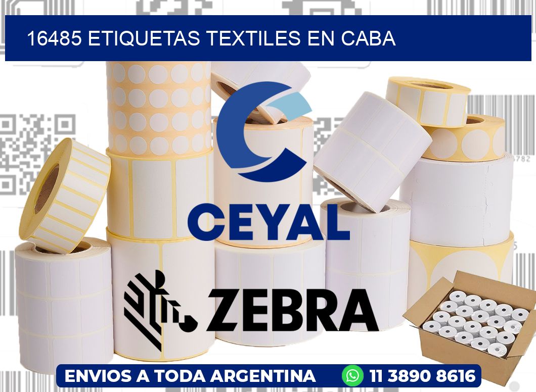 16485 ETIQUETAS TEXTILES EN CABA