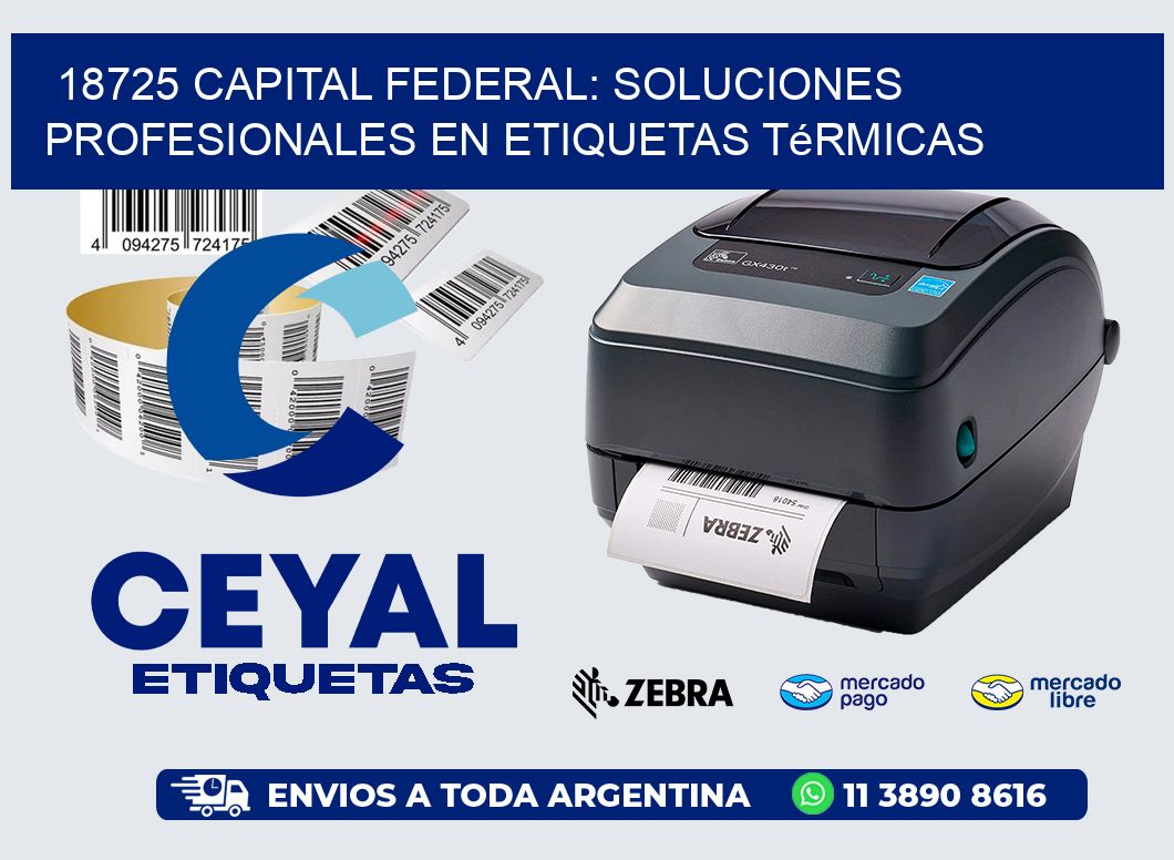 18725 Capital Federal: Soluciones Profesionales en Etiquetas Térmicas