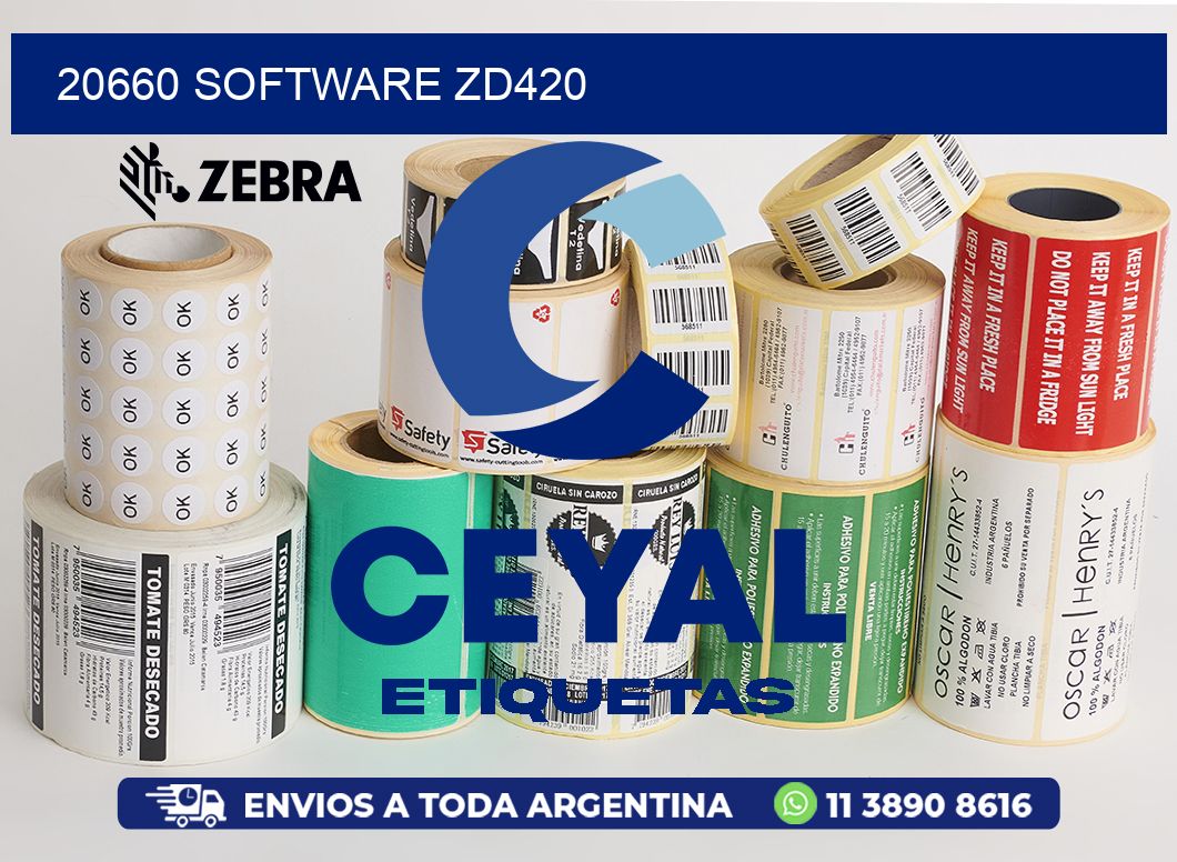 20660 SOFTWARE ZD420