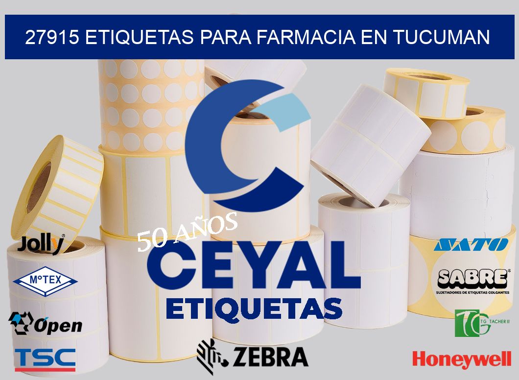 27915 ETIQUETAS PARA FARMACIA EN TUCUMAN