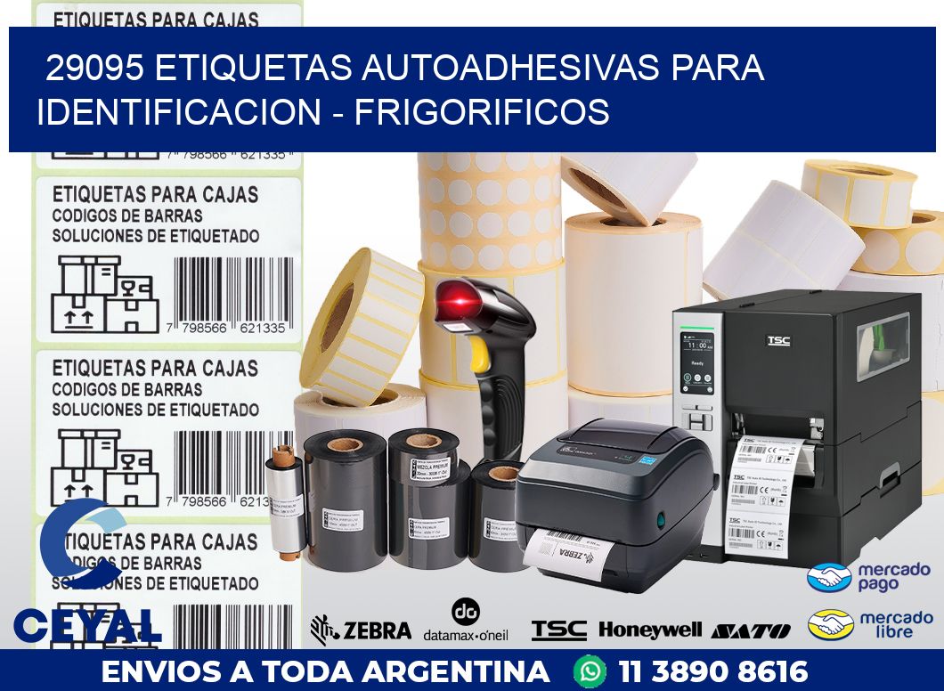 29095 ETIQUETAS AUTOADHESIVAS PARA IDENTIFICACION – FRIGORIFICOS