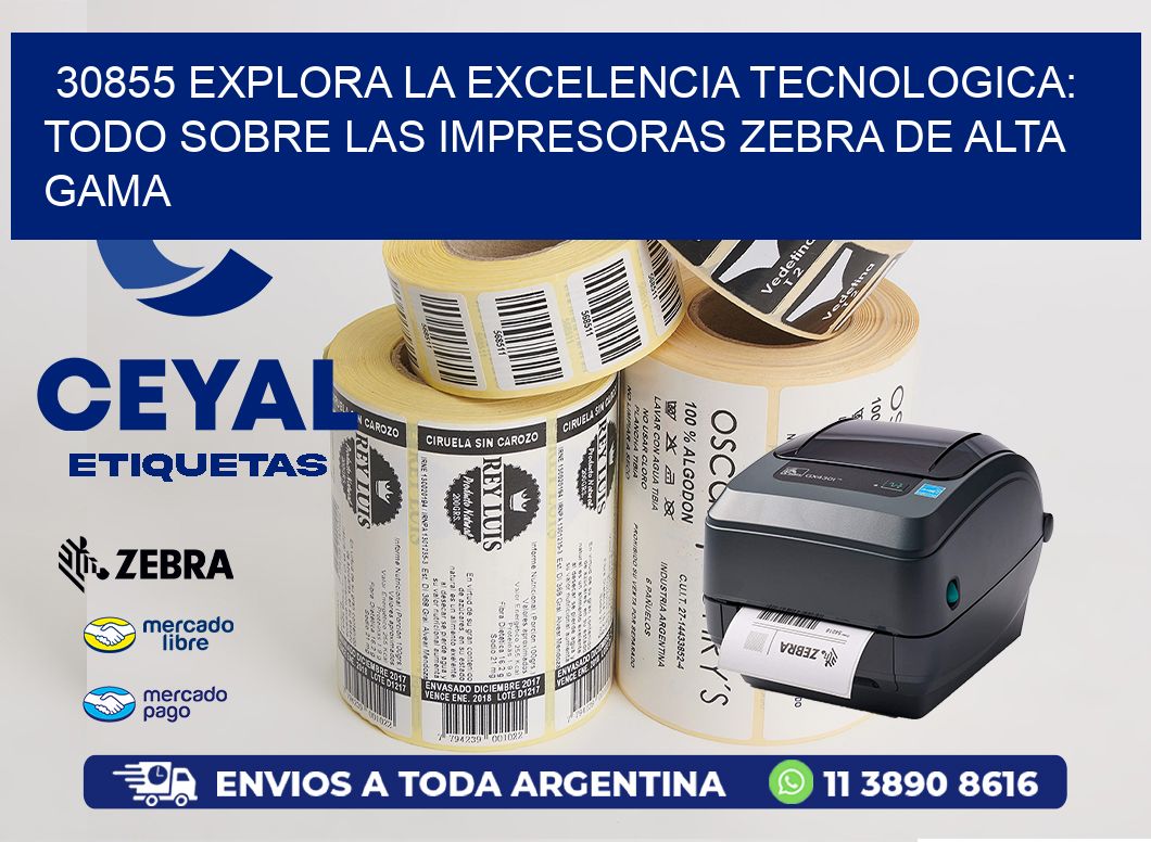 30855 EXPLORA LA EXCELENCIA TECNOLOGICA: TODO SOBRE LAS IMPRESORAS ZEBRA DE ALTA GAMA