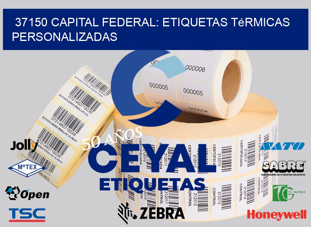 37150 Capital Federal: Etiquetas Térmicas Personalizadas