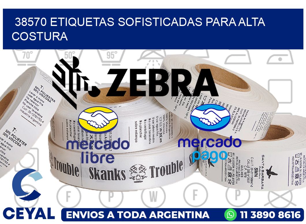 38570 ETIQUETAS SOFISTICADAS PARA ALTA COSTURA