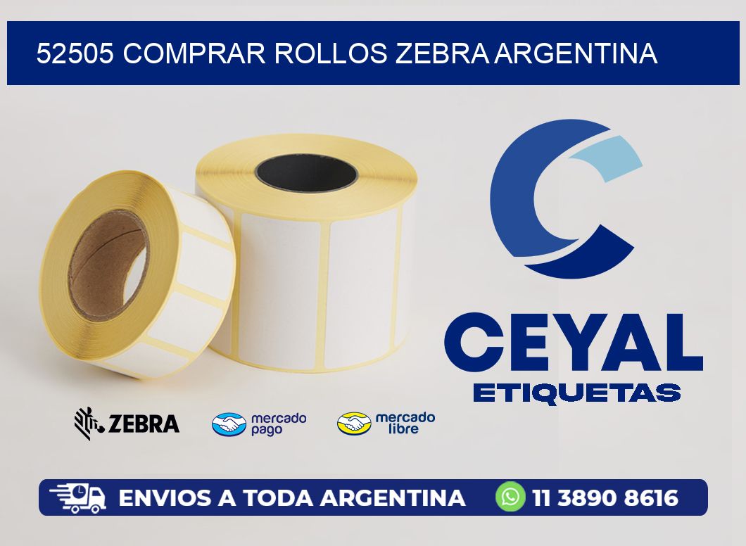 52505 COMPRAR ROLLOS ZEBRA ARGENTINA