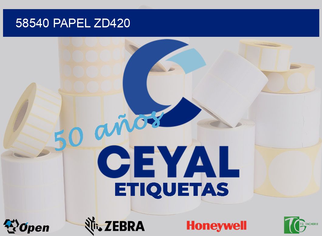 58540 PAPEL ZD420