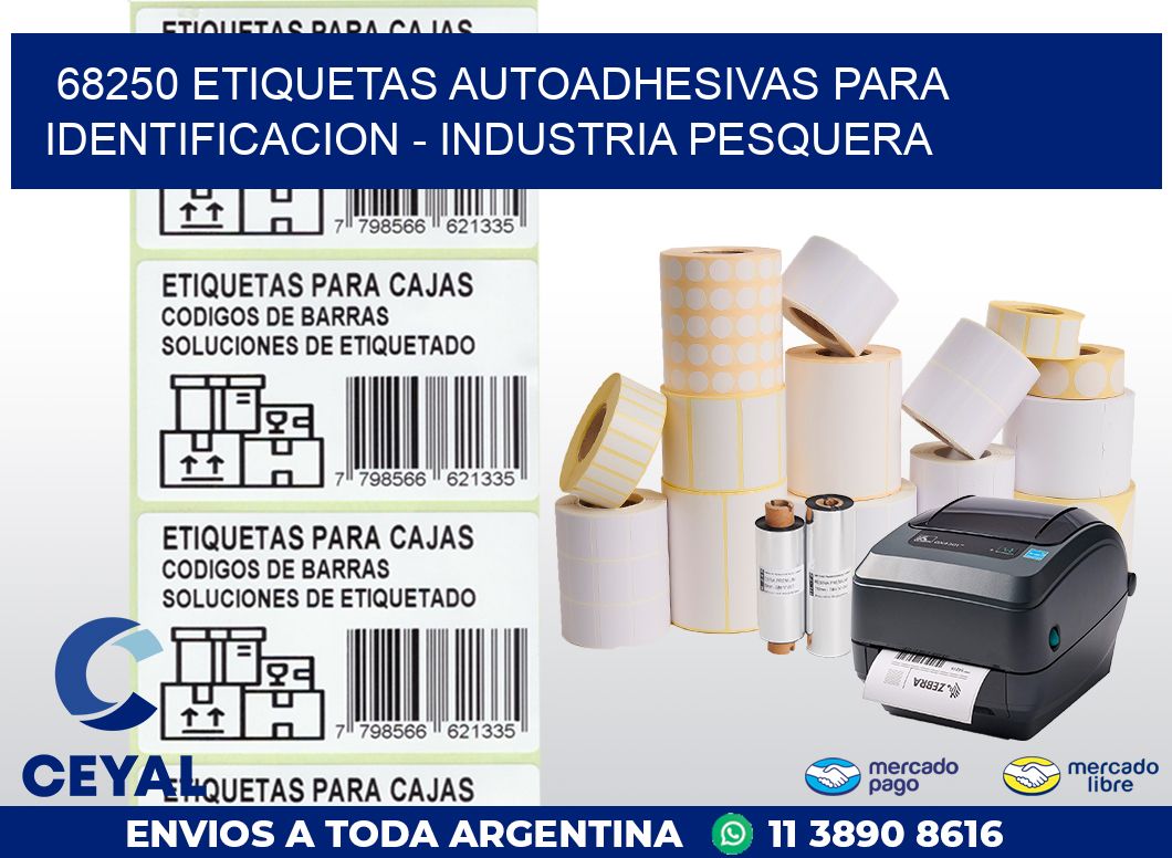 68250 ETIQUETAS AUTOADHESIVAS PARA IDENTIFICACION – INDUSTRIA PESQUERA