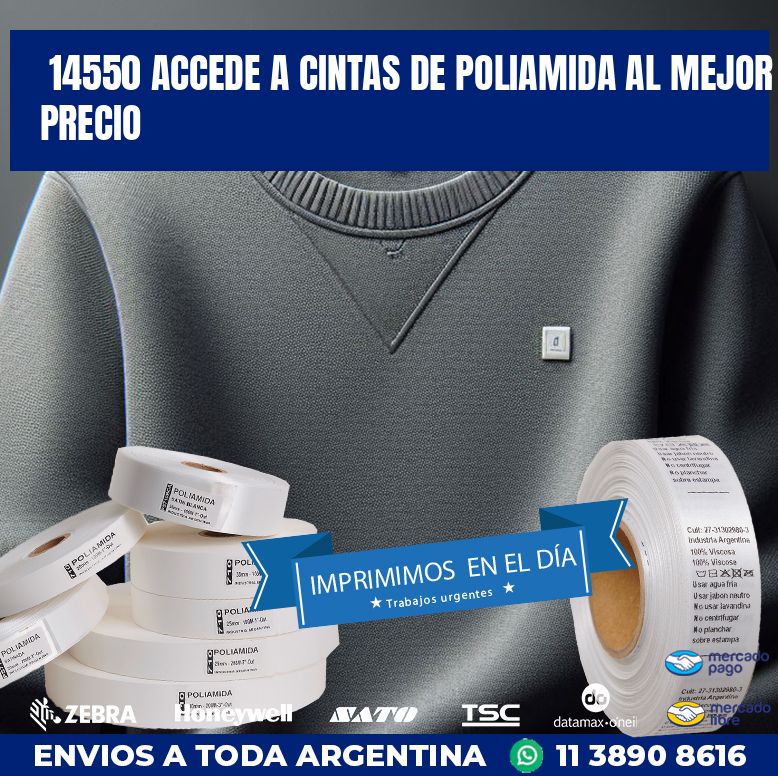 14550 ACCEDE A CINTAS DE POLIAMIDA AL MEJOR PRECIO