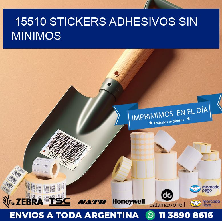 15510 STICKERS ADHESIVOS SIN MINIMOS
