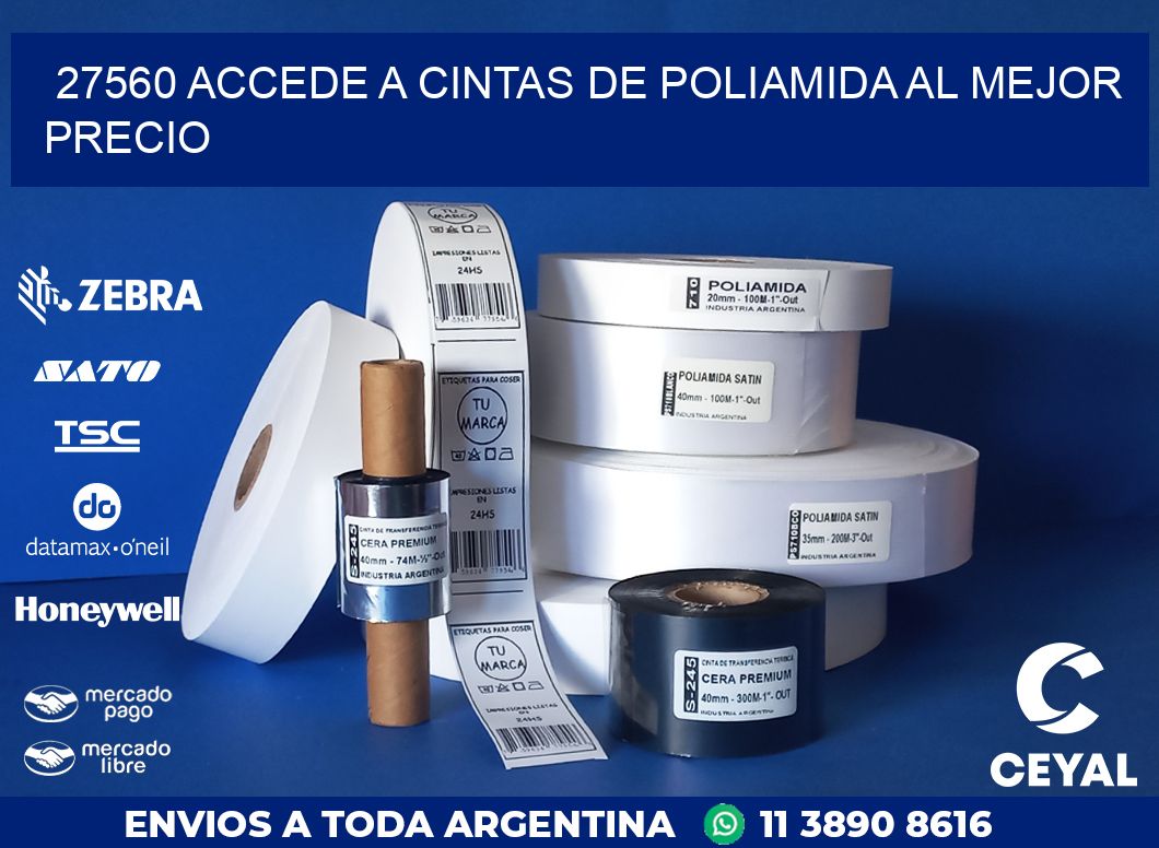 27560 ACCEDE A CINTAS DE POLIAMIDA AL MEJOR PRECIO
