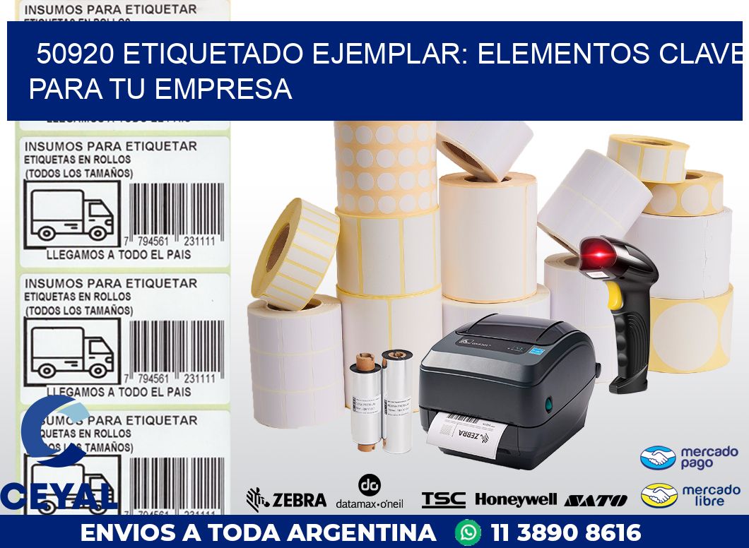 50920 ETIQUETADO EJEMPLAR: ELEMENTOS CLAVE PARA TU EMPRESA