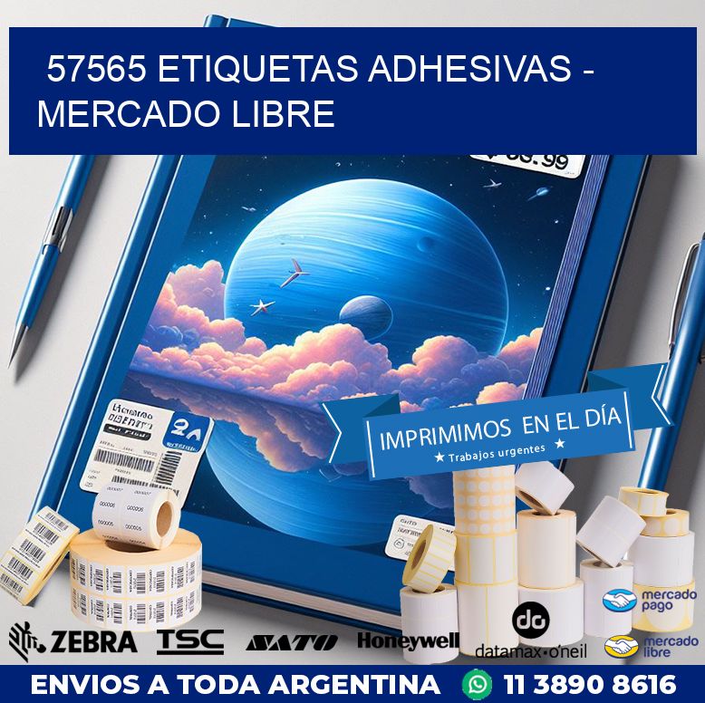 57565 ETIQUETAS ADHESIVAS – MERCADO LIBRE