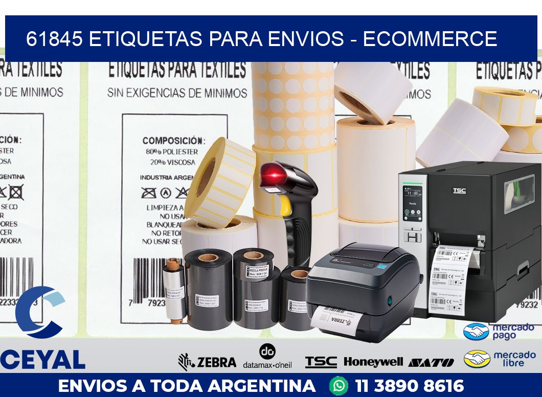 61845 ETIQUETAS PARA ENVIOS - ECOMMERCE