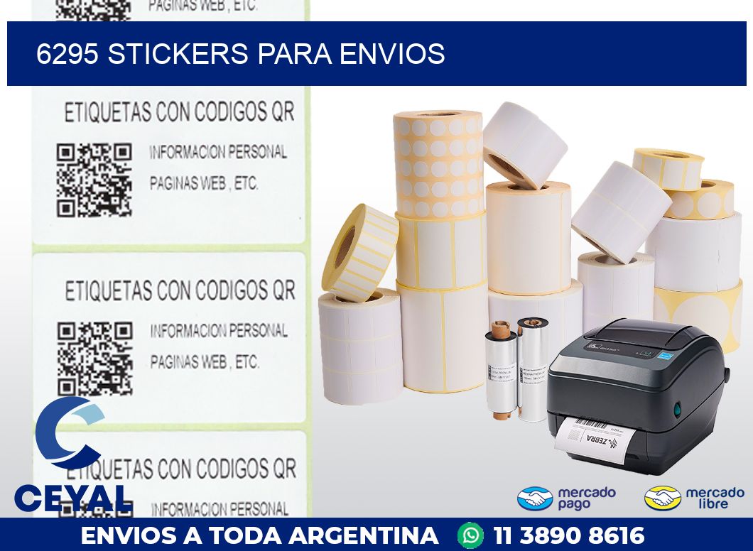 6295 STICKERS PARA ENVIOS