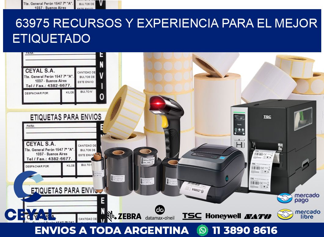 63975 RECURSOS Y EXPERIENCIA PARA EL MEJOR ETIQUETADO