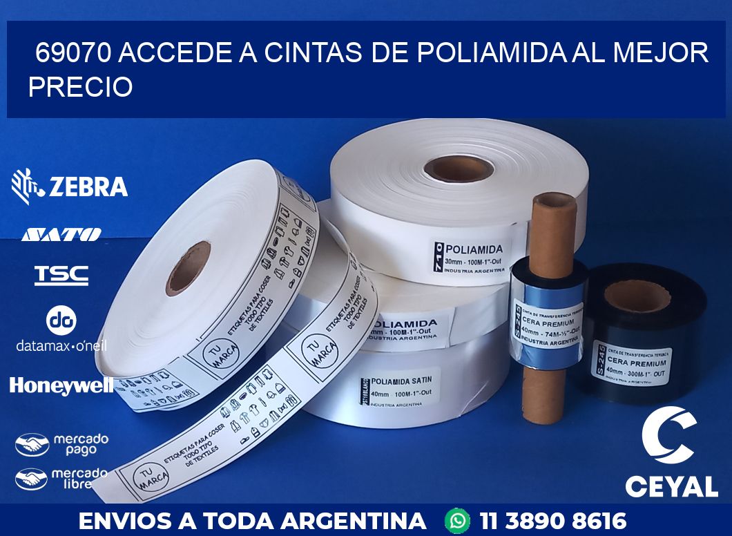 69070 ACCEDE A CINTAS DE POLIAMIDA AL MEJOR PRECIO