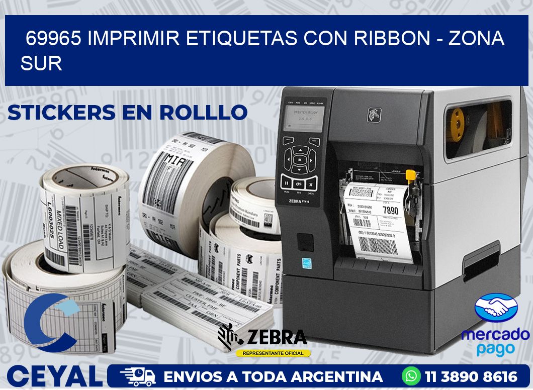 69965 IMPRIMIR ETIQUETAS CON RIBBON - ZONA SUR