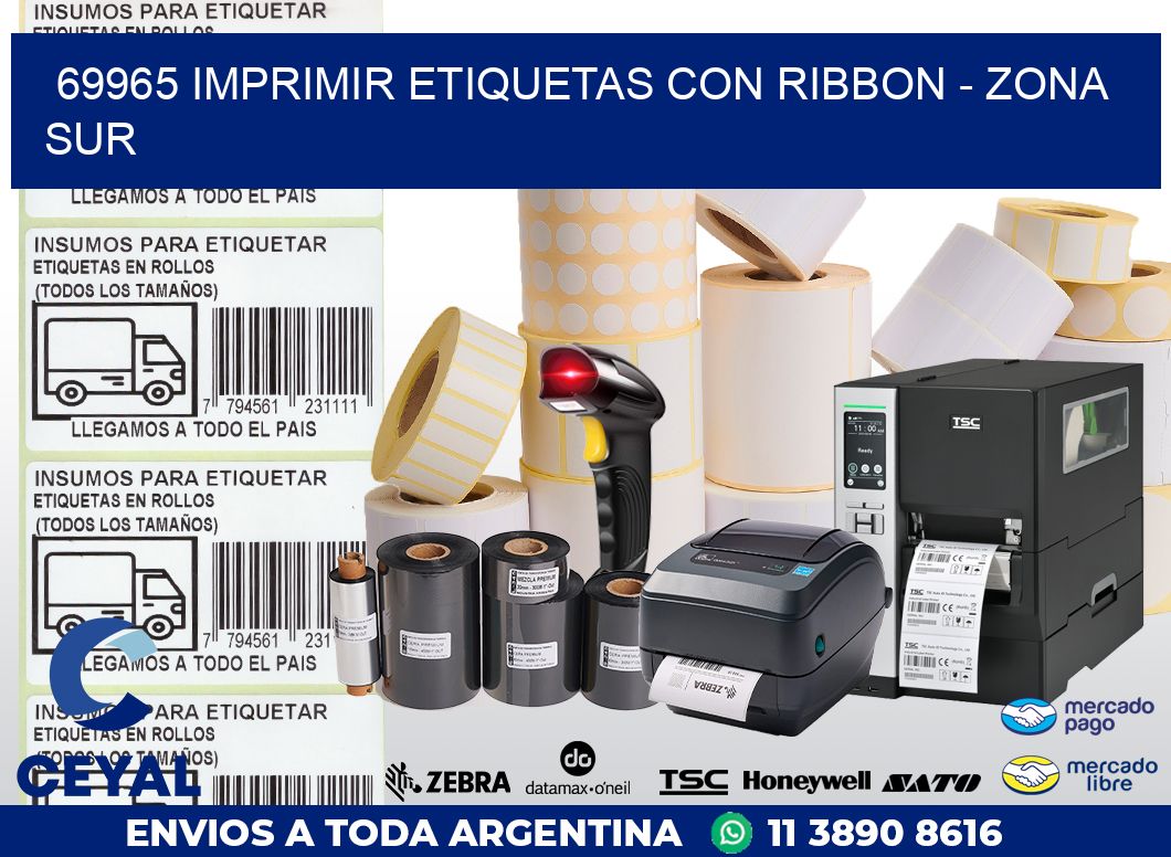 69965 IMPRIMIR ETIQUETAS CON RIBBON – ZONA SUR