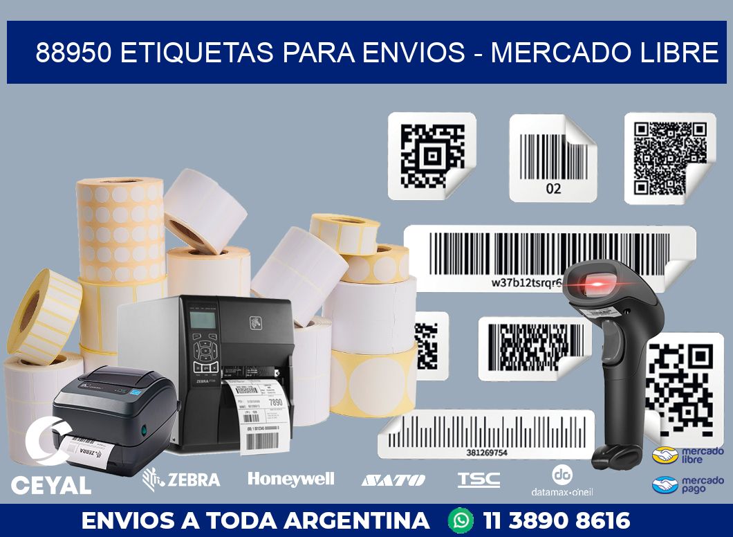 88950 ETIQUETAS PARA ENVIOS - MERCADO LIBRE