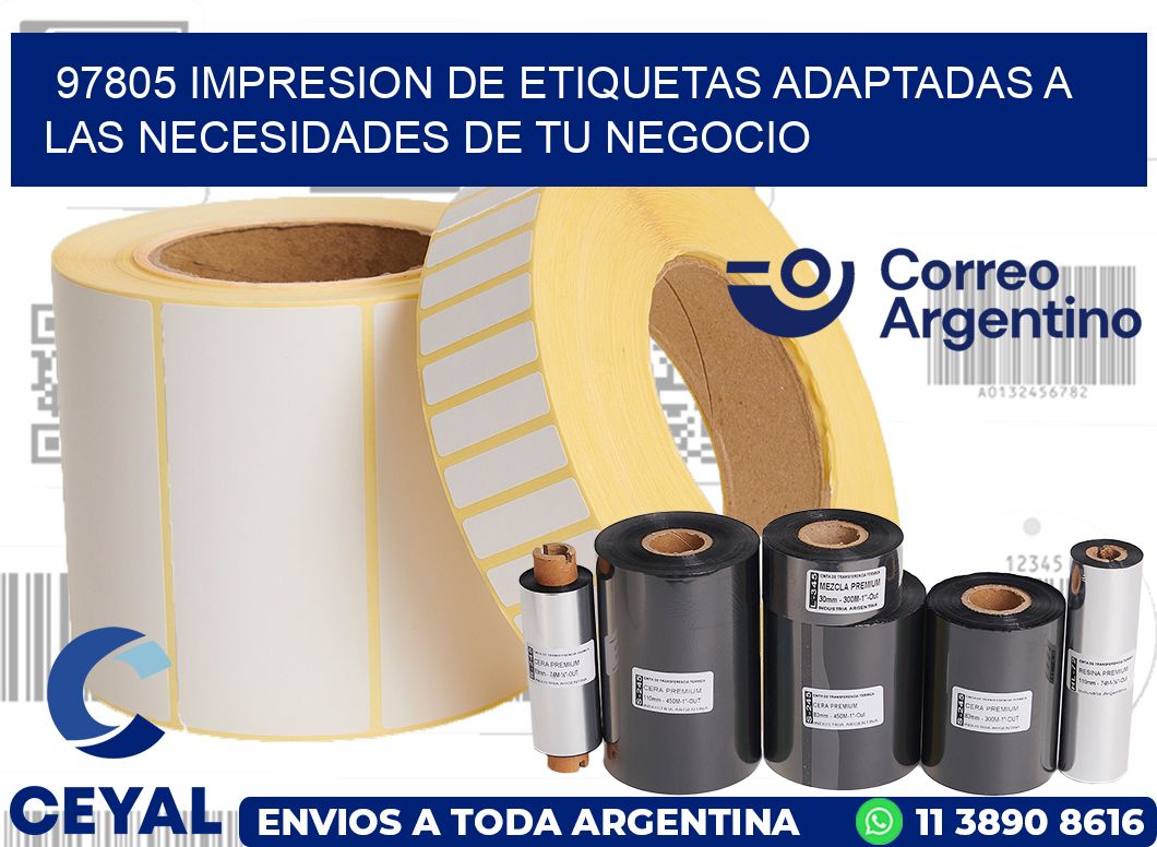 97805 IMPRESION DE ETIQUETAS ADAPTADAS A LAS NECESIDADES DE TU NEGOCIO