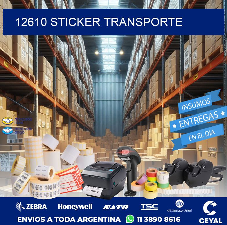 12610 STICKER TRANSPORTE