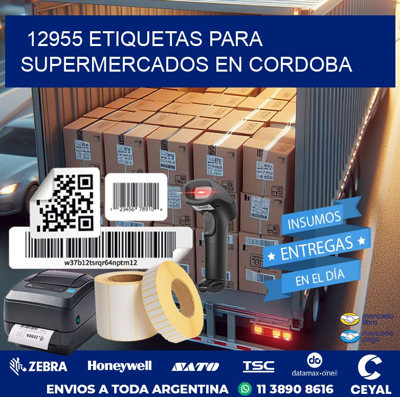 12955 ETIQUETAS PARA SUPERMERCADOS EN CORDOBA