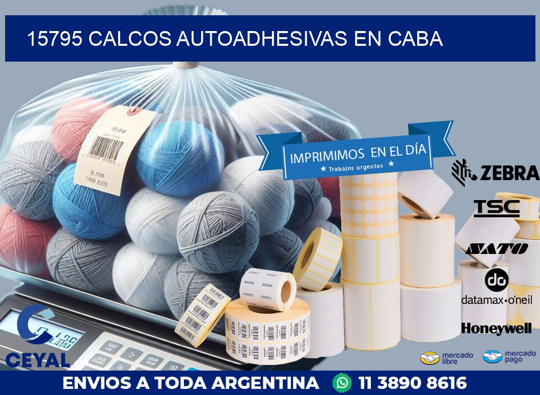 15795 CALCOS AUTOADHESIVAS EN CABA