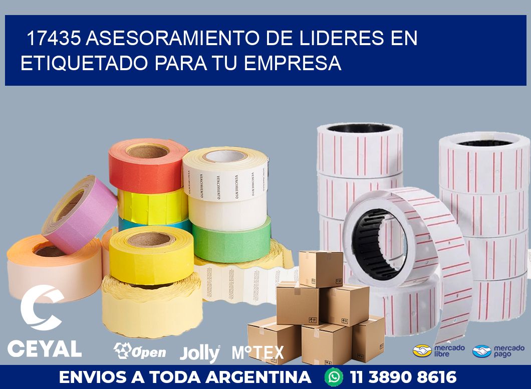 17435 ASESORAMIENTO DE LIDERES EN ETIQUETADO PARA TU EMPRESA