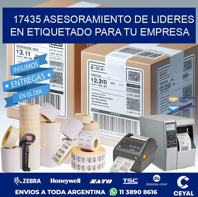 17435 ASESORAMIENTO DE LIDERES EN ETIQUETADO PARA TU EMPRESA