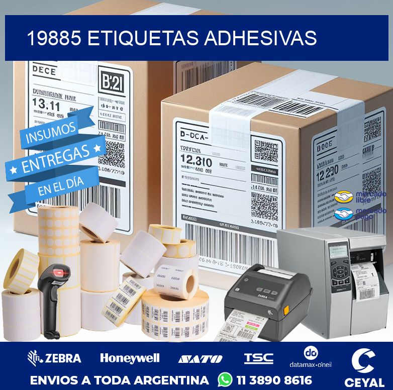 19885 ETIQUETAS ADHESIVAS