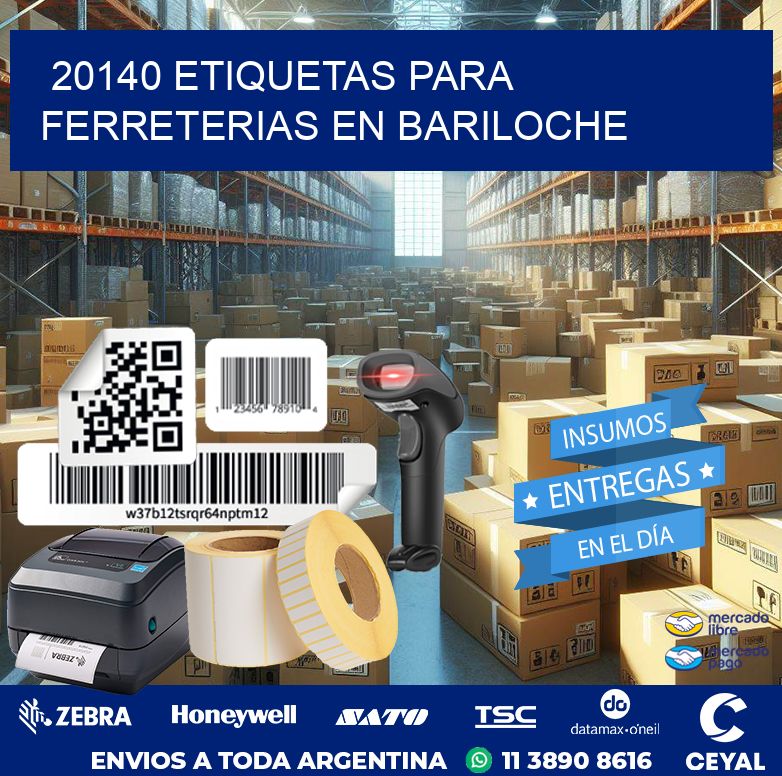 20140 ETIQUETAS PARA FERRETERIAS EN BARILOCHE