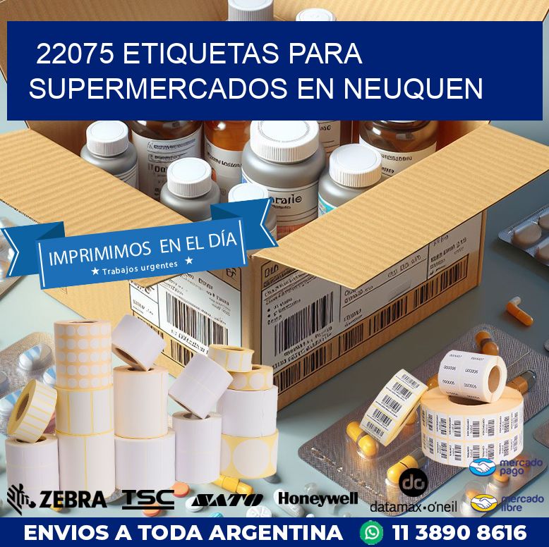22075 ETIQUETAS PARA SUPERMERCADOS EN NEUQUEN