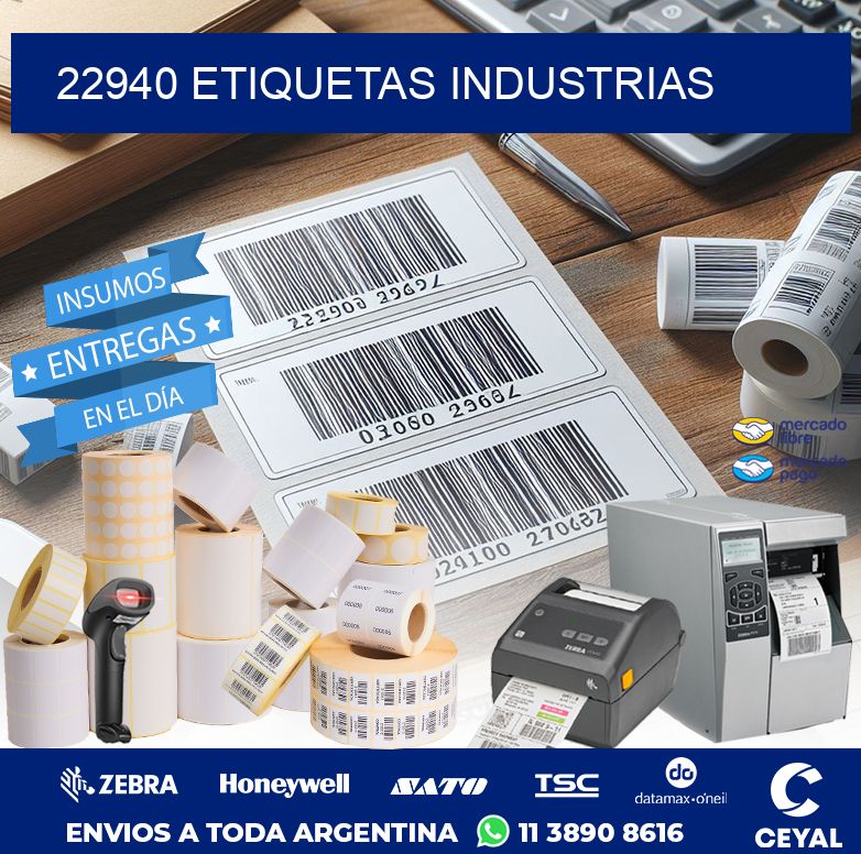 22940 ETIQUETAS INDUSTRIAS