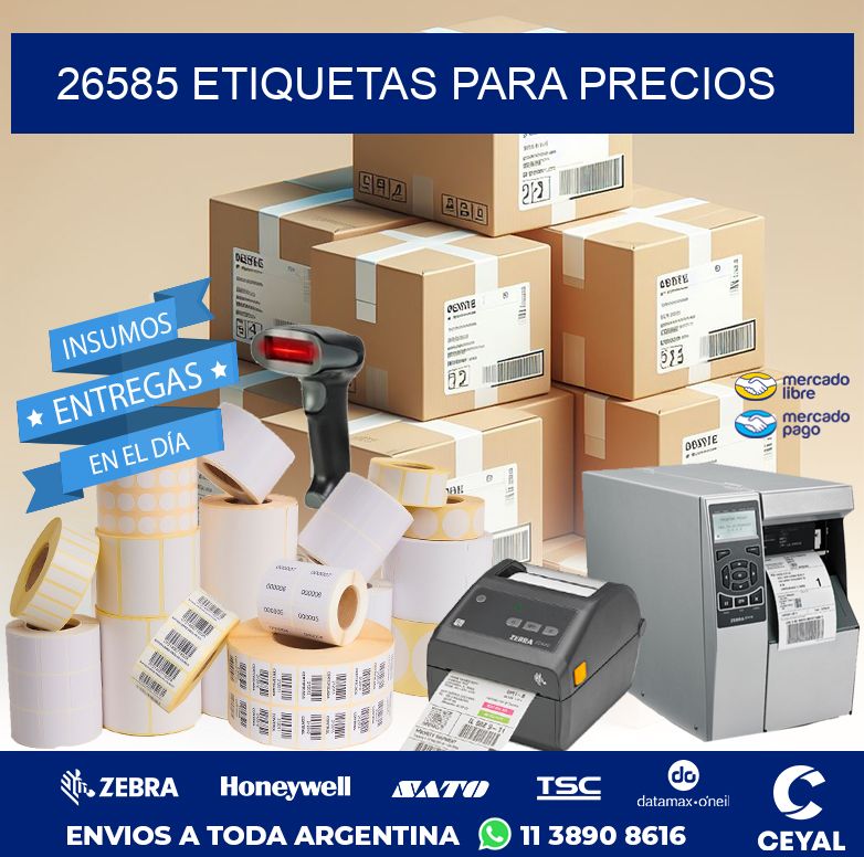 26585 ETIQUETAS PARA PRECIOS