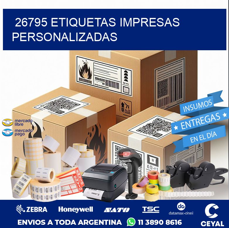26795 ETIQUETAS IMPRESAS PERSONALIZADAS