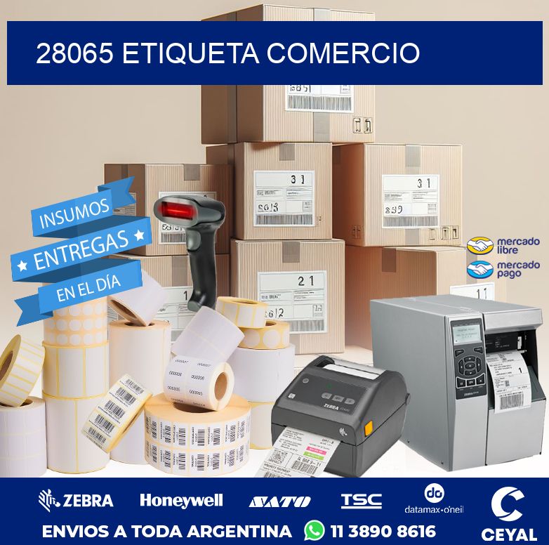 28065 ETIQUETA COMERCIO