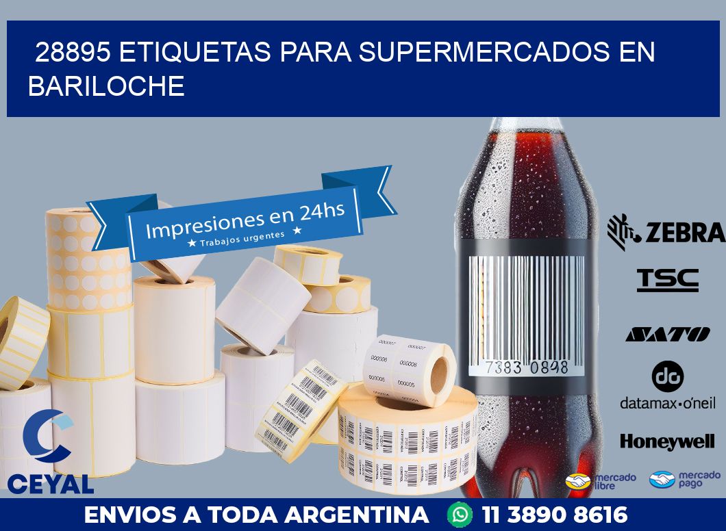 28895 ETIQUETAS PARA SUPERMERCADOS EN BARILOCHE
