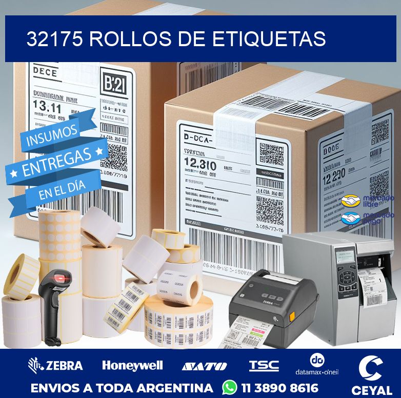 32175 ROLLOS DE ETIQUETAS