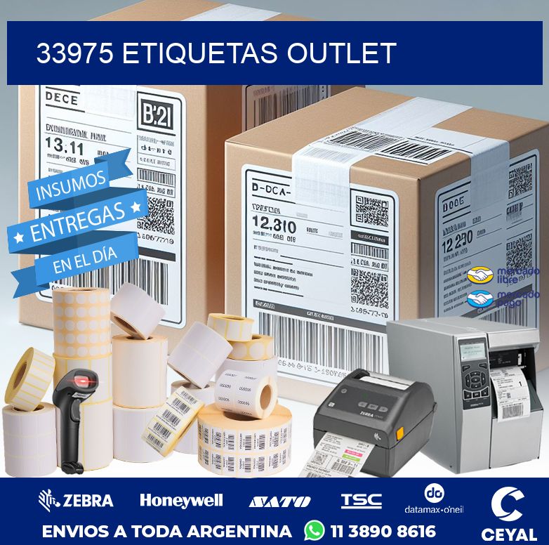 33975 ETIQUETAS OUTLET