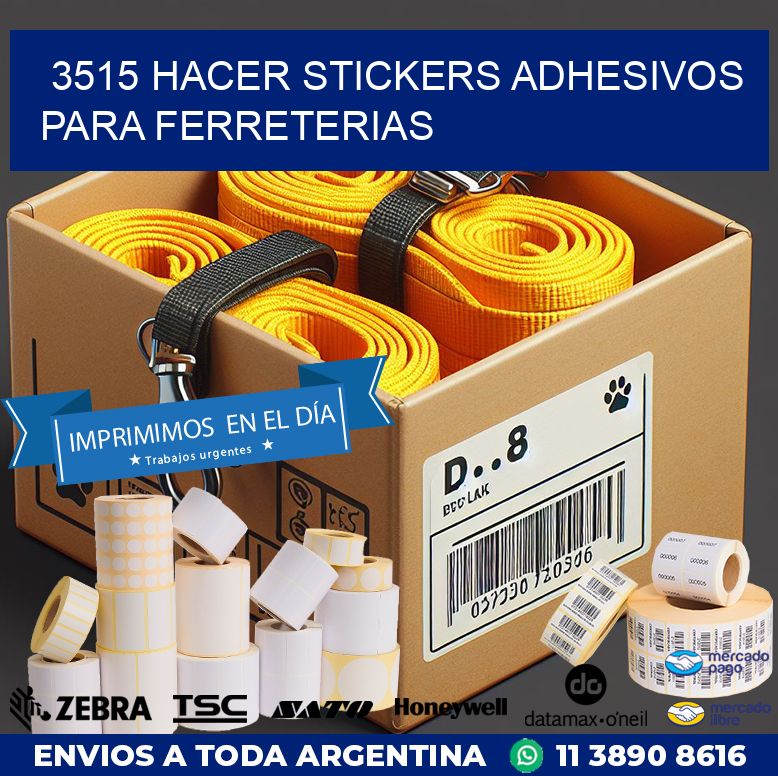 3515 HACER STICKERS ADHESIVOS PARA FERRETERIAS