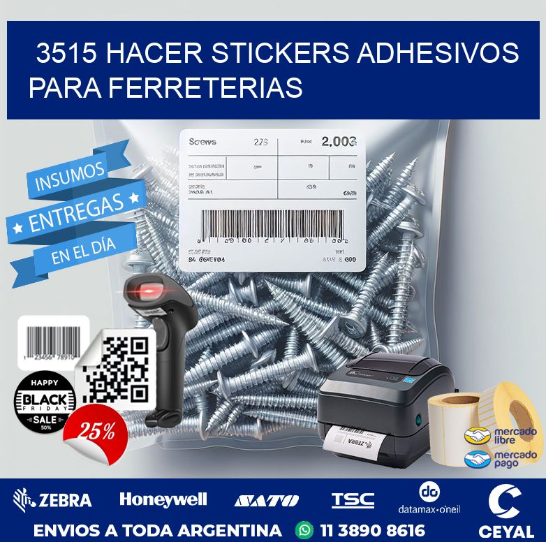3515 HACER STICKERS ADHESIVOS PARA FERRETERIAS