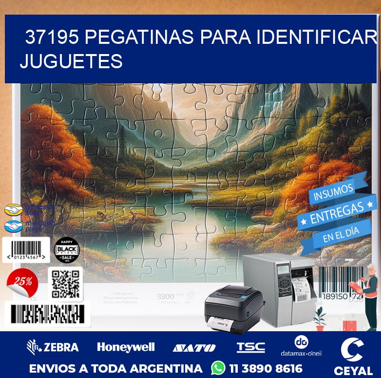 37195 PEGATINAS PARA IDENTIFICAR JUGUETES