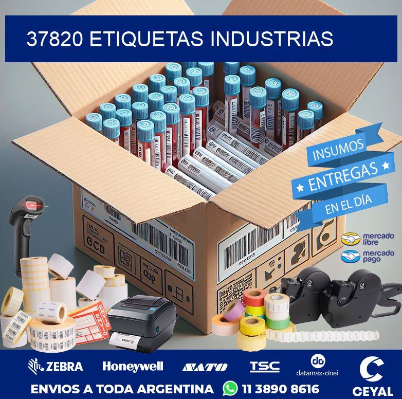 37820 ETIQUETAS INDUSTRIAS