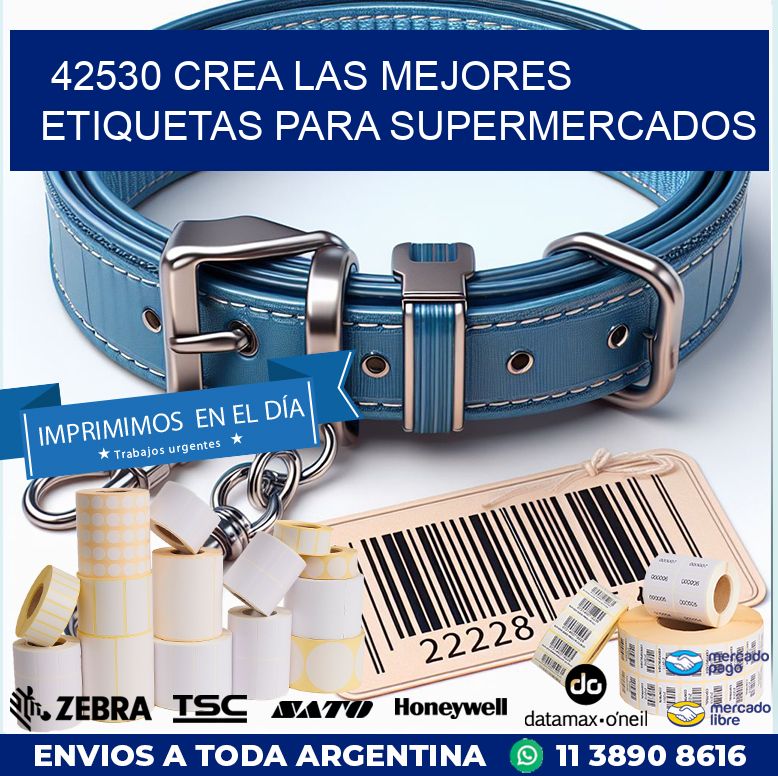 42530 CREA LAS MEJORES ETIQUETAS PARA SUPERMERCADOS