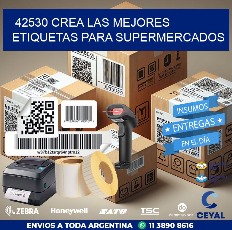 42530 CREA LAS MEJORES ETIQUETAS PARA SUPERMERCADOS